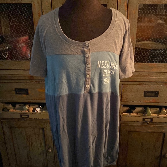 Pink sleep shirt - Picture 1 of 3